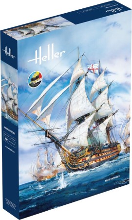Heller 1:100 58897 STARTER KIT HMS Victory