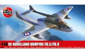 Airfix 1:48 A06108 De Havilland Vampire FB.5/FB.9