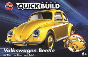 Airfix  J6023 QUICKBUILD VW Beetle - Yellow