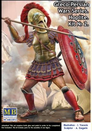 Master Box Ltd. 1:32 32012 Greco-Persian Wars Series. Hoplite. Kit  2
