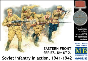 Master Box Ltd. 1:35 3523 Soviet Infantry in action 1941-1942 Eastern Front Series