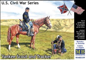 Master Box Ltd. 1:35 3549 Yankee Scout and Tracker, U.S. Civil War