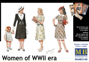 Master Box Ltd. 1:35 35148 Women of WWII
