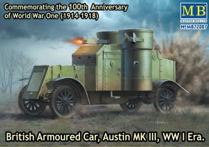 # Master Box Ltd. 1:72 72007 Austin Mk.III British armored car1914-18 - NEU