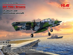 ICM 1:72 72186 OV-10D+ Bronco, US attack and observation aircraft