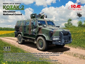 ICM 1:35 35015 Kozak-2 Ukrainian National Guard