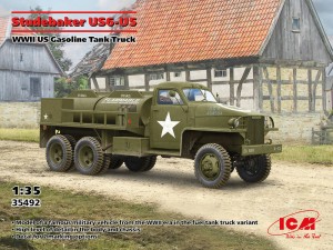 ICM 1:35 35492 Studebaker US6-U5, WWII US Gasoline Tank Truck