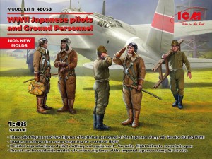 ICM 1:48 48053 Japanese pilots and Ground Personnel WWII (100% new molds)