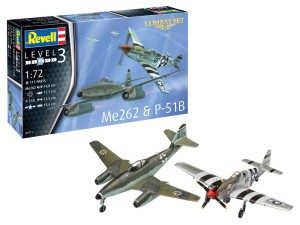 Revell 1:72 3711 Combat Set Me262 & P-51B
