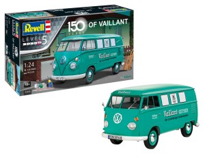 Revell 1:24 5648 Geschenkset  150 years of Vaillant VW T1 Bus