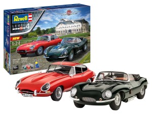 Revell 1:24 5667 Geschenkset Jaguar 100th Anniversary