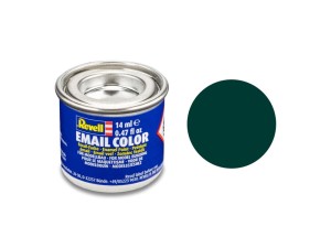 Revell  32140 Revell Enamel schwarzgrün, matt