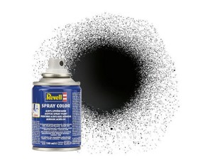 Revell  34107 Spray schwarz, glänzend