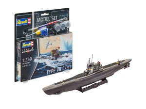 Revell 1:350 65154 Model Set German Submarine Type