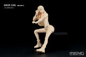 MENG-Model 1:9 SPS-074 Biker Girl (RESIN)