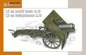 Special Hobby 1:35 100-SA35002 7,5cm horsky kanon vz.15(7,5cm Gebirskan M.15 / 7,5 cm)
