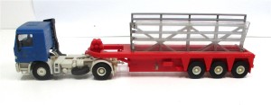Kibri 1/87 MB LKW Sattelschlepper Glastransport o. OVP (88-12)