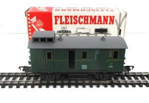 Spur H0 Fleischmann 5000 Gepäckwagen K.P.E.V. OVP (4457K)