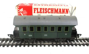 Spur H0 Fleischmann 5001 Personenwagen 2.KL DB OVP (4455/56k)