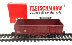 Spur H0 Fleischmann 5012 Hochbordwagen EUROP Ommu29 DB OVP (4469k)
