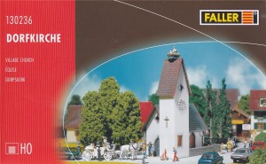 Faller H0 130236 Dorfkirche - OVP
