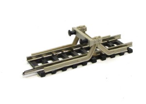 Minitrix N 14991 Stahl-Prellbock-Gleis L=50mm (Z107-9k)