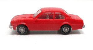 Wiking H0 1/87 Opel Ascona rot PKW-Modell o. OVP  ()75-14