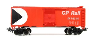Spur H0 Lionel (AC) T-20105 Box Car CP Rail (5249C)
