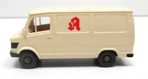 Wiking H0 1/87 MB 280/3 Transporter Apotheke o. OVP  (16-7)