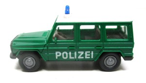 Wiking H0 1/87 Mercedes Benz Geländewagen Polizei Modell o. OVP  (52-4)