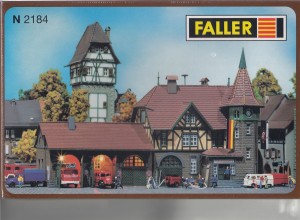 Spur N Faller 2184 232201 Rettungswache  Bausatz  (2791k)
