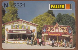 Spur N Faller 2321 242321 Marktbuden Knusperhaus Brathendlstation Bausatz  (2777)