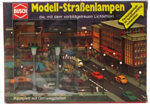 Busch H0/N 4026 Strassenlampen Electronic  OVP (3530K)