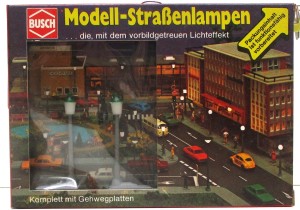 Busch H0/N 4029 Strassenlampen Electronic  OVP (3530K)