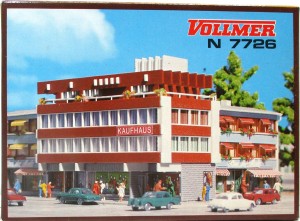 Spur N Vollmer 7726 Kaufhaus in der Stadt Bausatz (2805k)