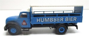 Brekina H0 1/87 Magirus Rundhauber Humbser Bier o.OVP (Spur H0) (57-6)