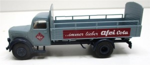 Brekina H0 1/87 Magirus Deutz Getränkepritsche AFRI COLA o.OVP (Spur H0) (57-11)