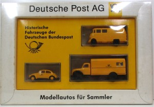 Brekina H0 1/87 Serie 1 Post Collection VW Käfer MB L319 Magirus Deutz Koffer OVP  (4485k)