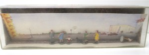 Spur N 1/160 Merten Sortiment Passanten mit Kind + Hund OVP (5948k)