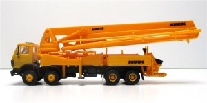 Kibri 1/87 MB Schwing Betonpumpe o.OVP (4648k)