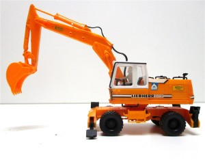 Kibri 1/87 Liebherr Radbagger orange o.OVP (A13-102)