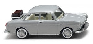 *Wiking 004001 VW 1600 - staubgrau m.Gepäckträger Spur H0 1:87