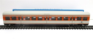 Spur H0 Märklin 4184 S-Bahn-Wagen 2.KL DB orange-grau OVP (127k)
