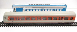 Spur H0 Märklin 4185 S-Bahn-Steuerwagen 2.KL DB orange-grau OVP (128k)