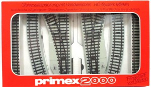 Primex 2000 H0 5093 Gleiszusatzpackung Handweichen OVP (429k)