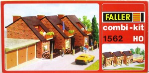 Spur H0 Faller 1562 Reihenhäuser Combi Kit Bausatz OVP (457k)