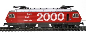 Märklin H0 3330 Elektrolokomotive RE 4/4 Bahn 2000 Analog o.OVP (929h)