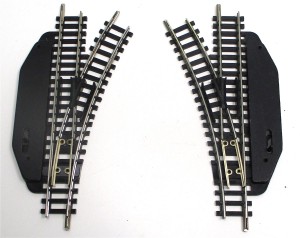 Minitrix N 14952 Handweichenpaar 24° L=104,2mm links rechts (Z107-11)