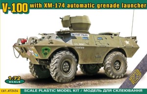 # ACE 1:72 ACE72454 V-100 with XM-174 automatic grenade launcher - NEU