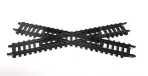 Spur N Arnold 1855 Kreuzung 30' 115mm / 115mm schwarz (Z40-6)